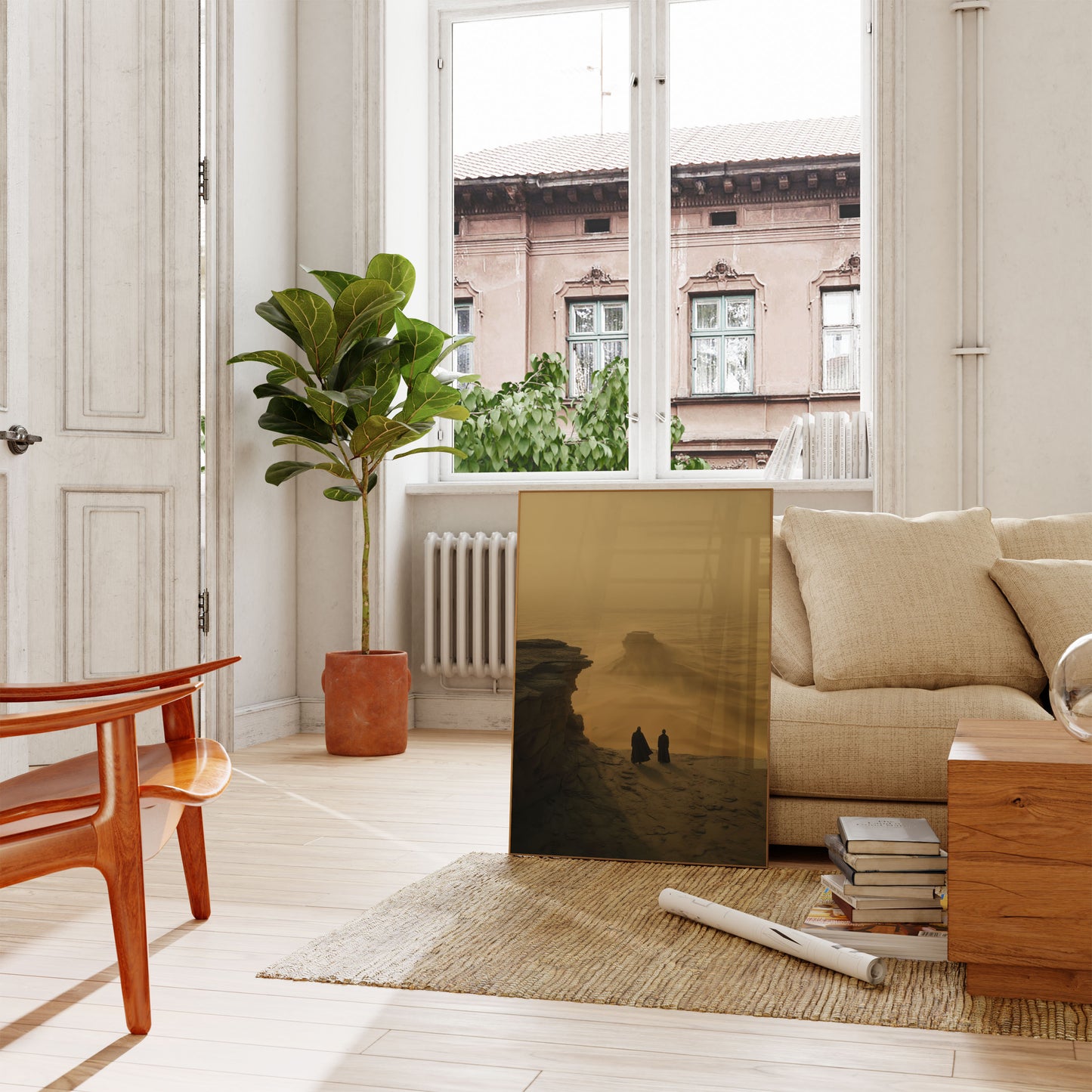 Dune Desert Travelers Poster