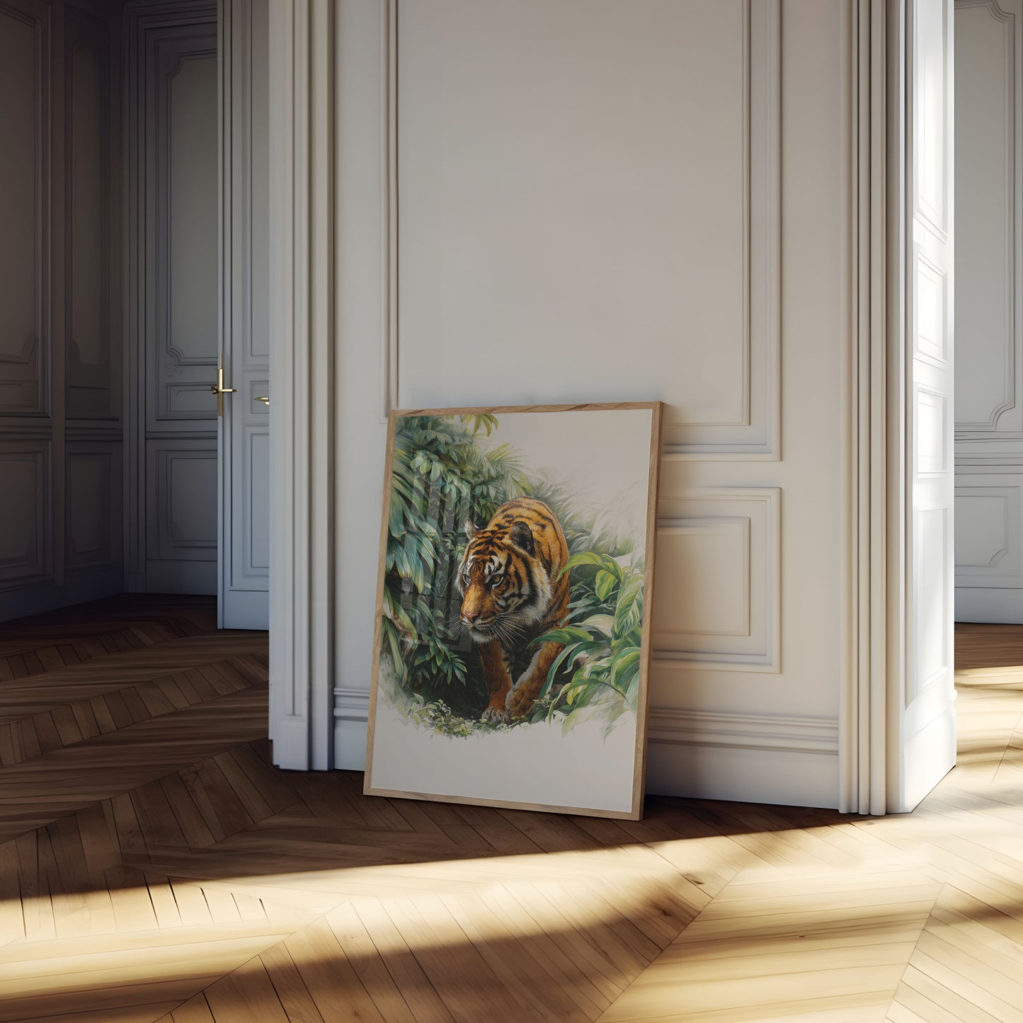 Jungle Guardian Wildlife Poster