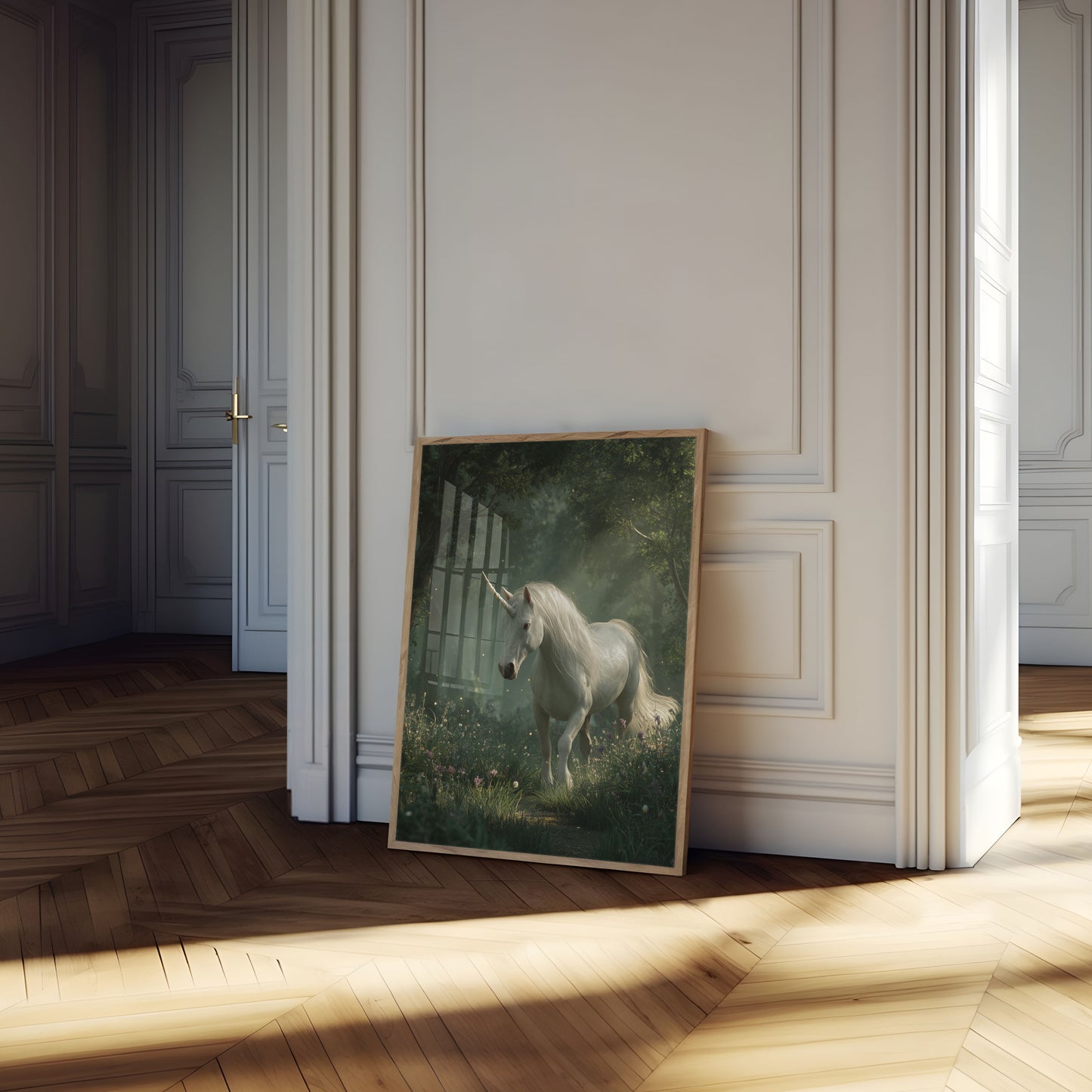 Poster della Foresta degli Unicorni Incantati