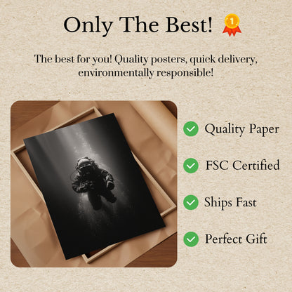 Deep Underwater Exploration Poster