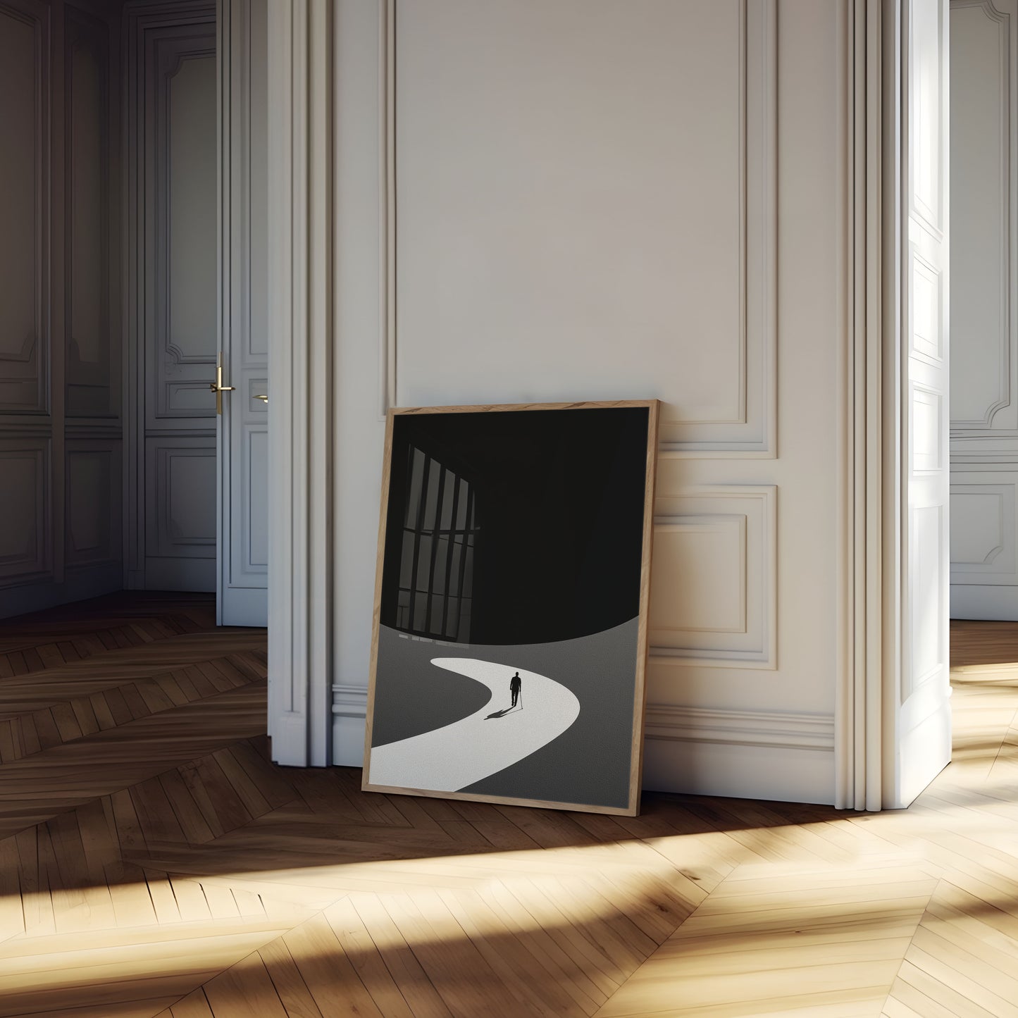 Affiche du voyage silencieux