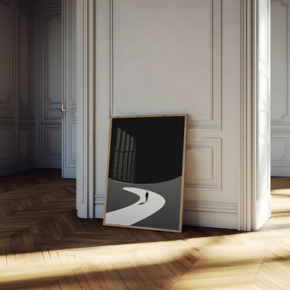 Affiche du voyage silencieux