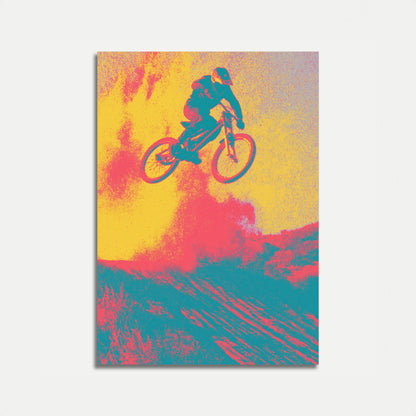 Poster Salto Aria Mountain Bike