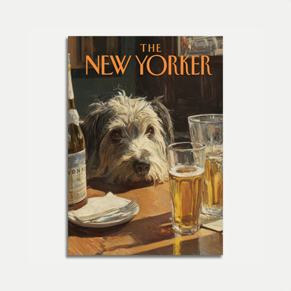 Shaggy Dog New Yorker Poster
