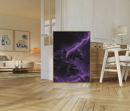 Affiche du Chevalier Guerrier de la Foudre