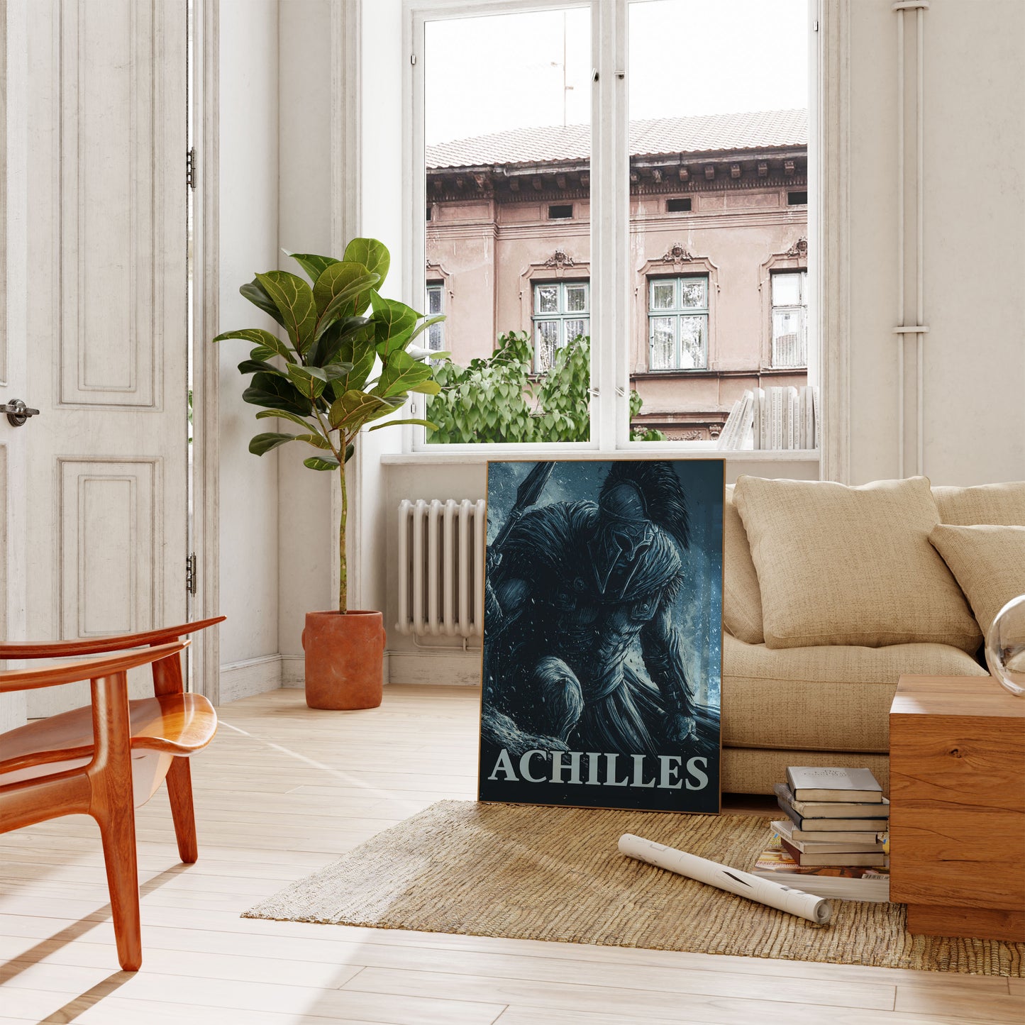 Achilles Warrior Legend Poster