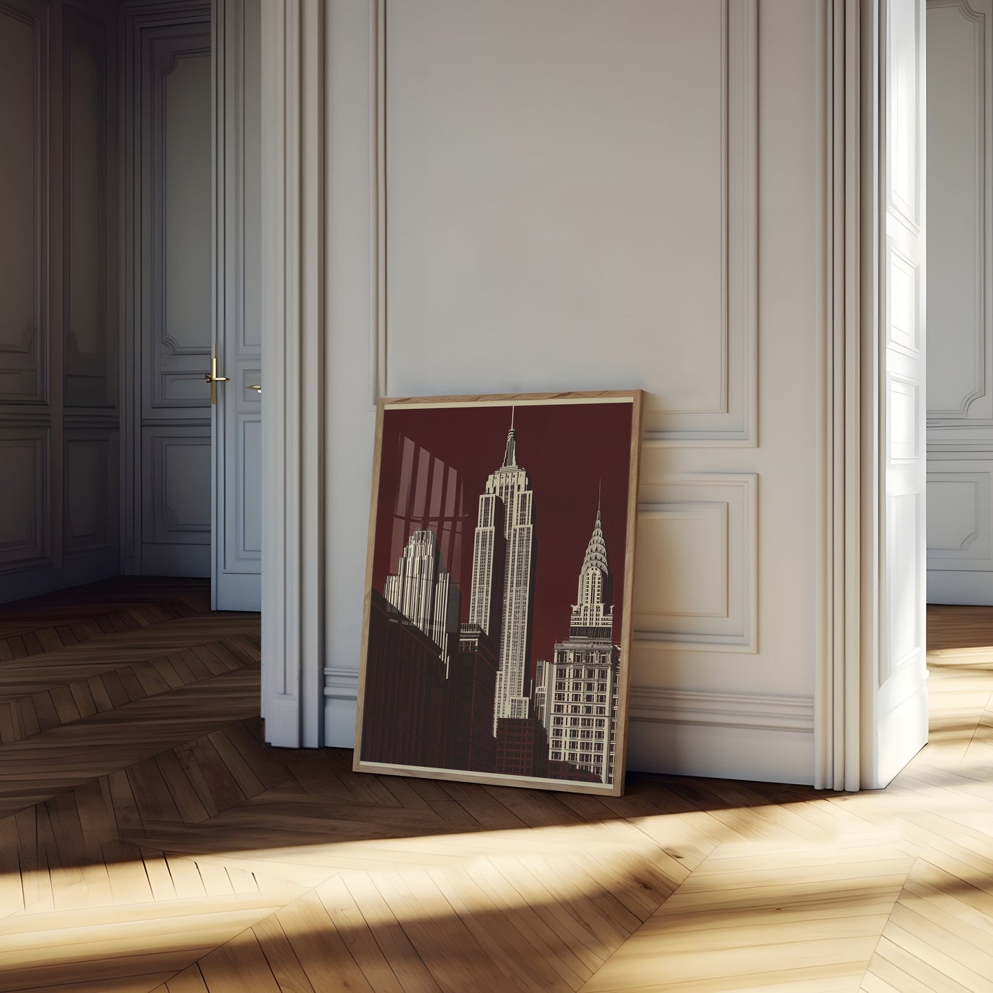 New York City Skyline Poster