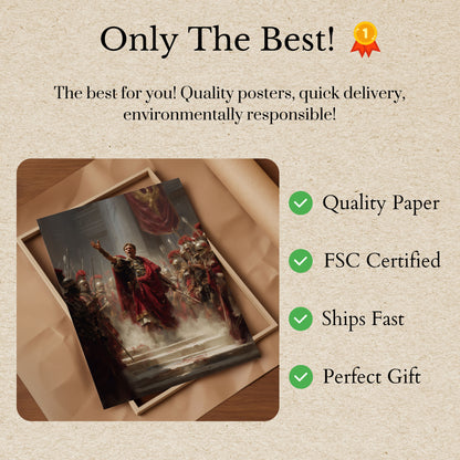 Imperial Roman Glory Poster