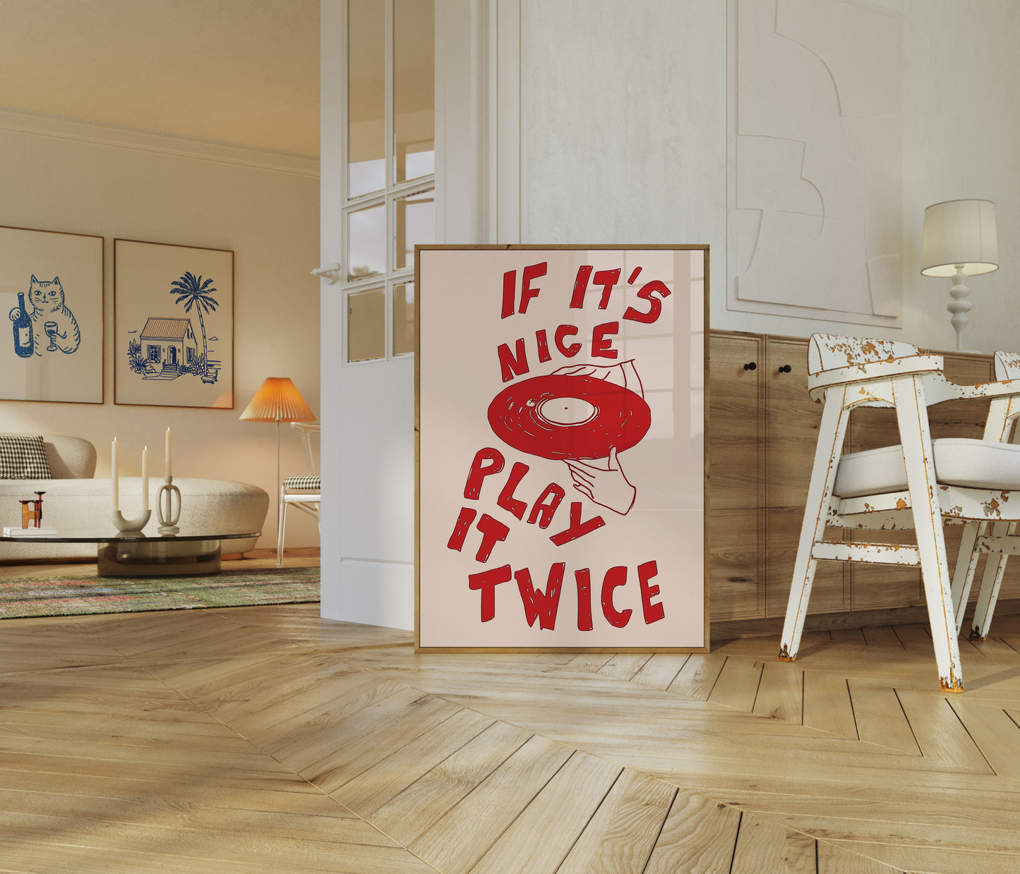 Vinyl Music Love Poster