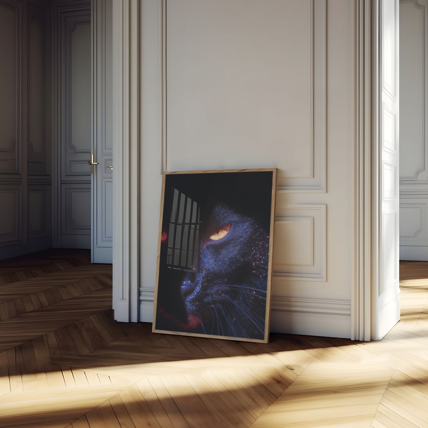 Kosmische Kattenblik Universumposter