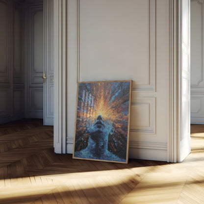 Cosmic Awakening Explosion Poster