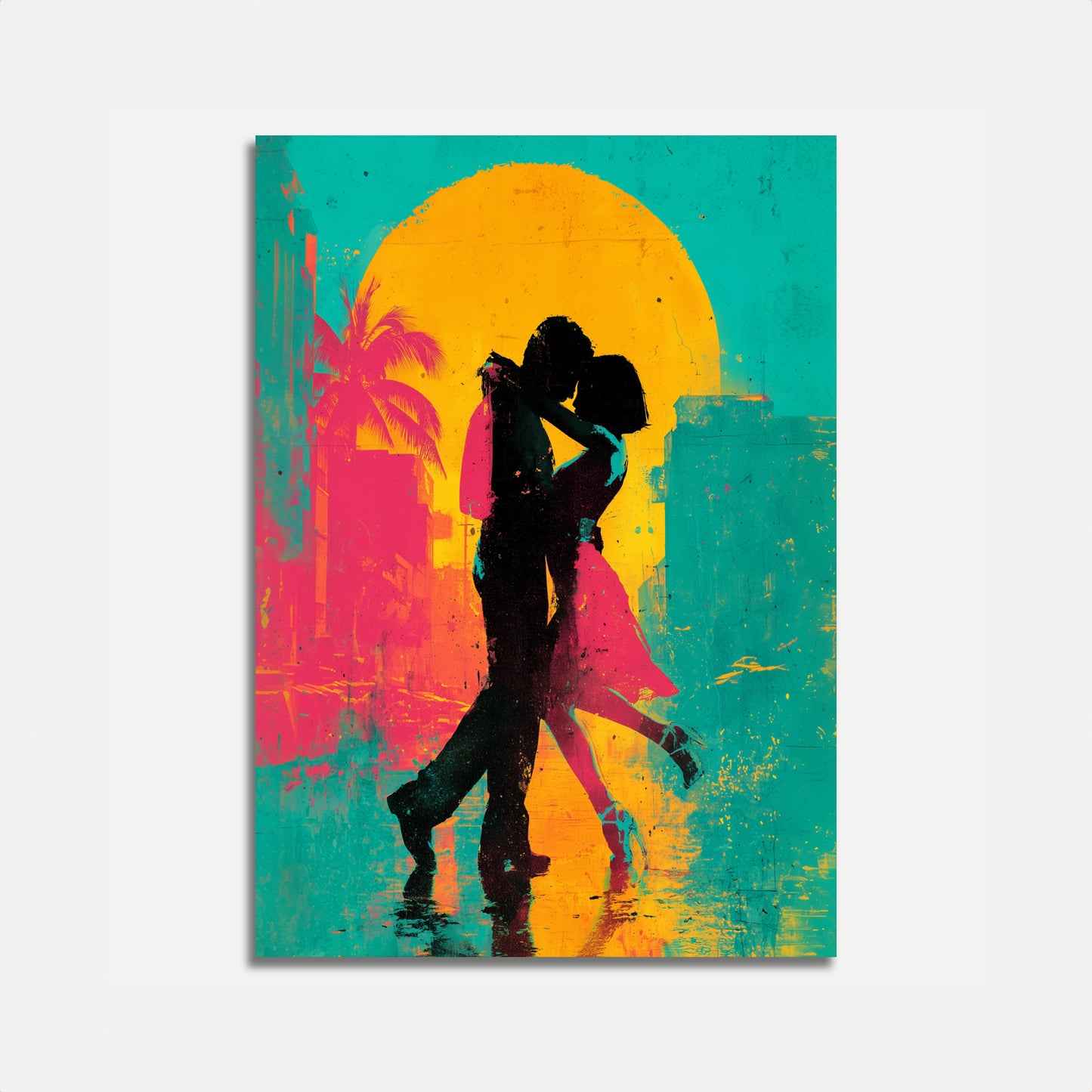 Tropical Dance Passion Poster