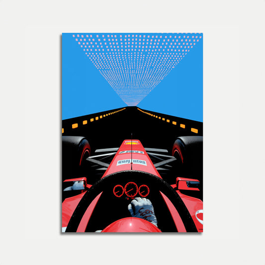 Racing Speed Velocity Poster