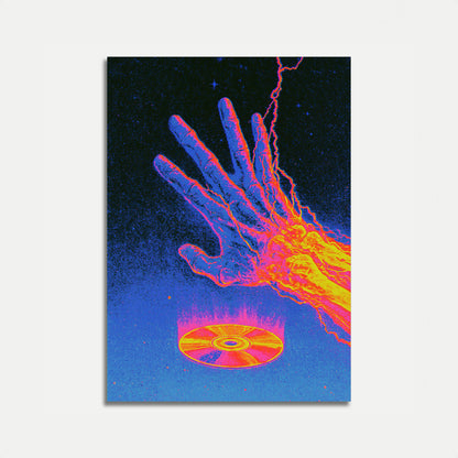 Thermal Energy Hand Poster