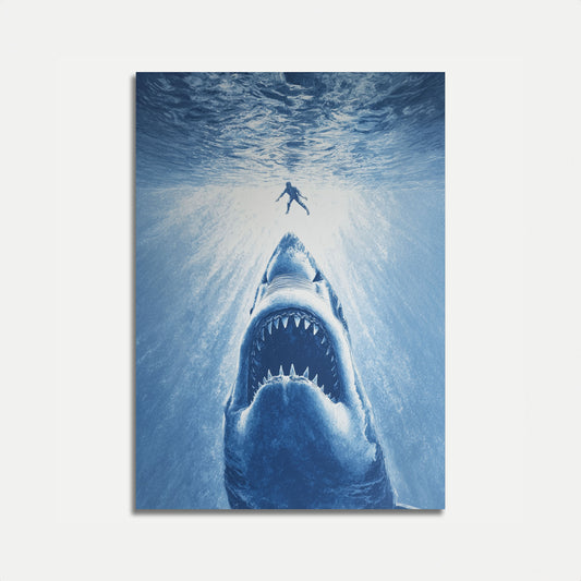 Shark Attack Underwater Poster