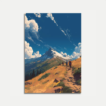 Mountain Trail Adventure Poster