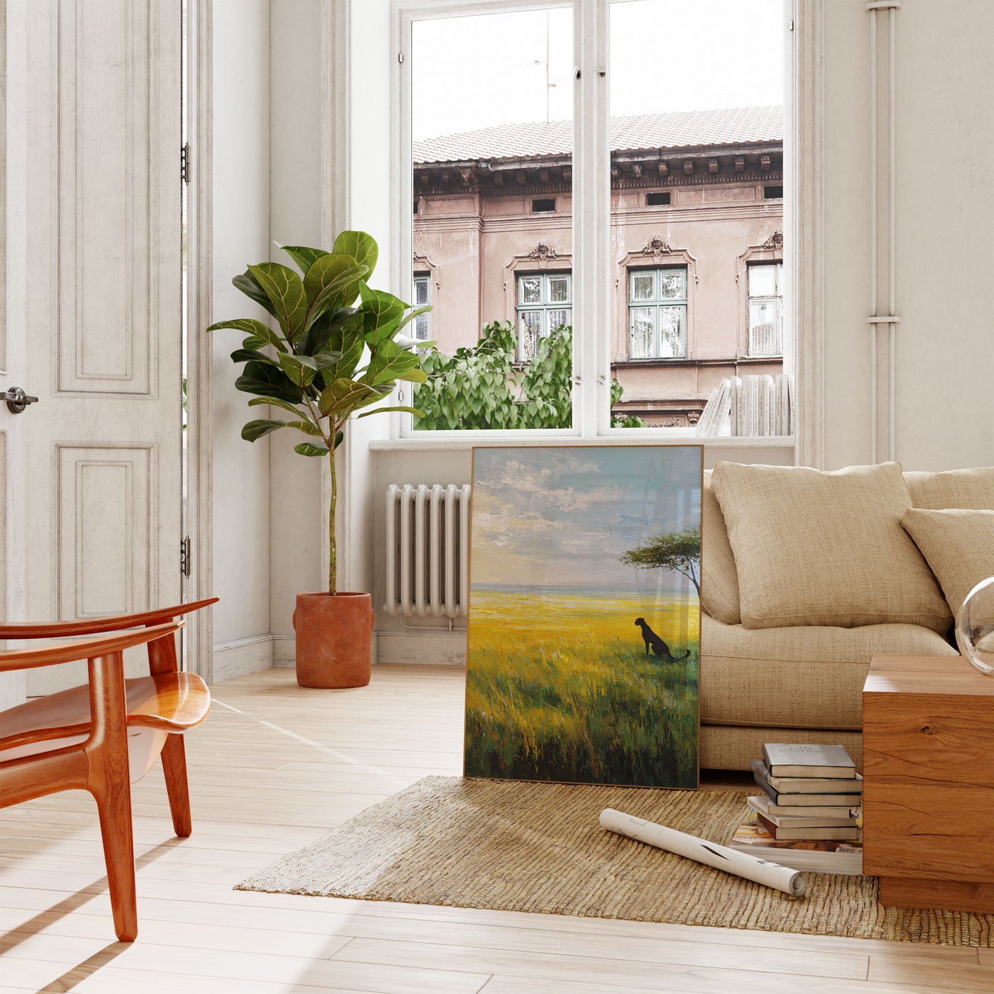 Savanna Cheetah Wilderness Poster