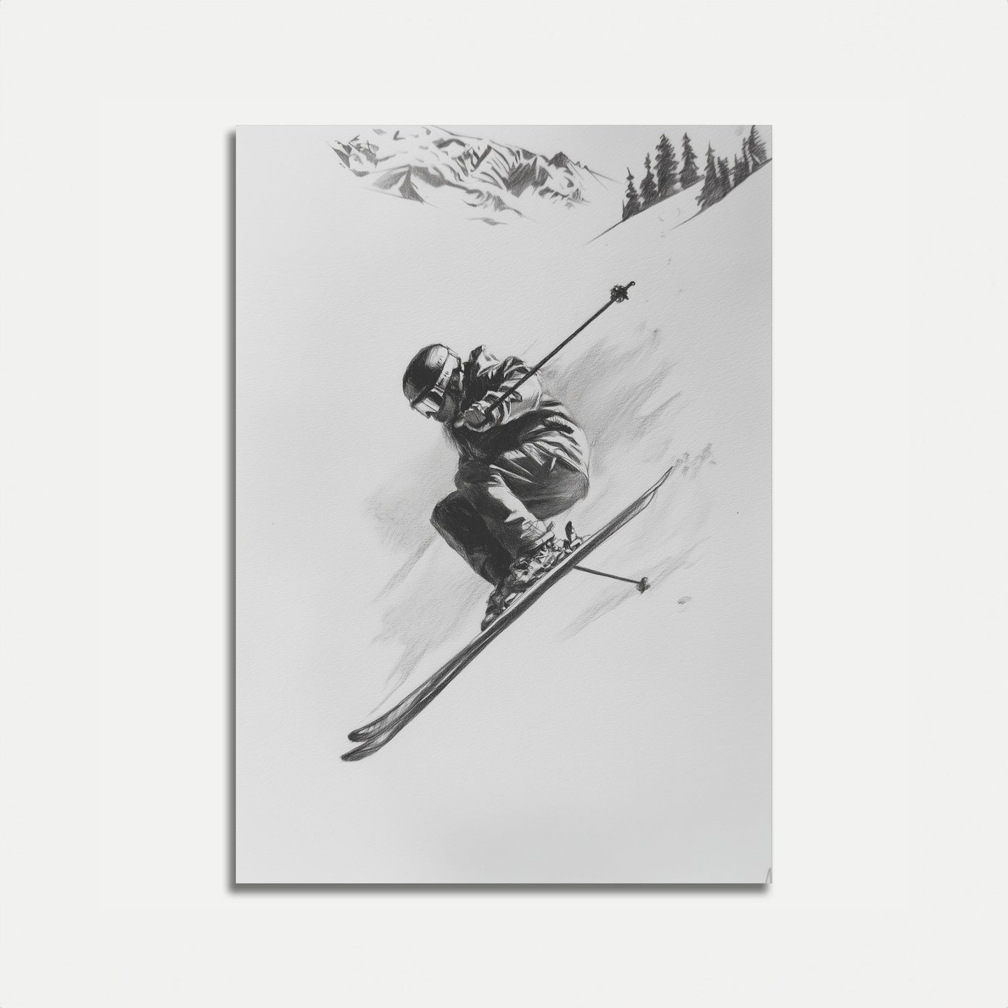 Ultiem Alpijns Ski-avontuur Poster