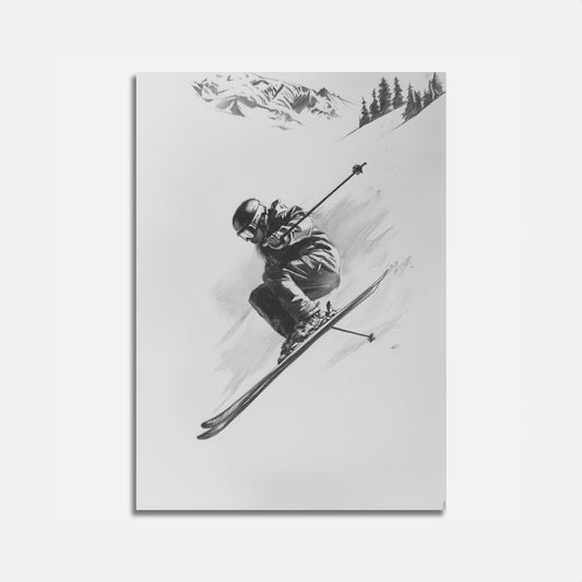 Ultiem Alpijns Ski-avontuur Poster