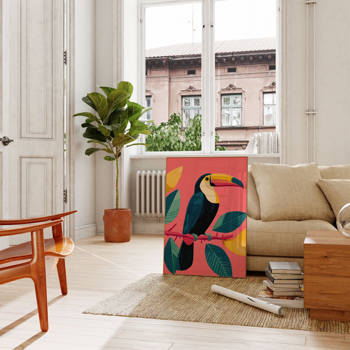 Colorful Toucan Bird Poster