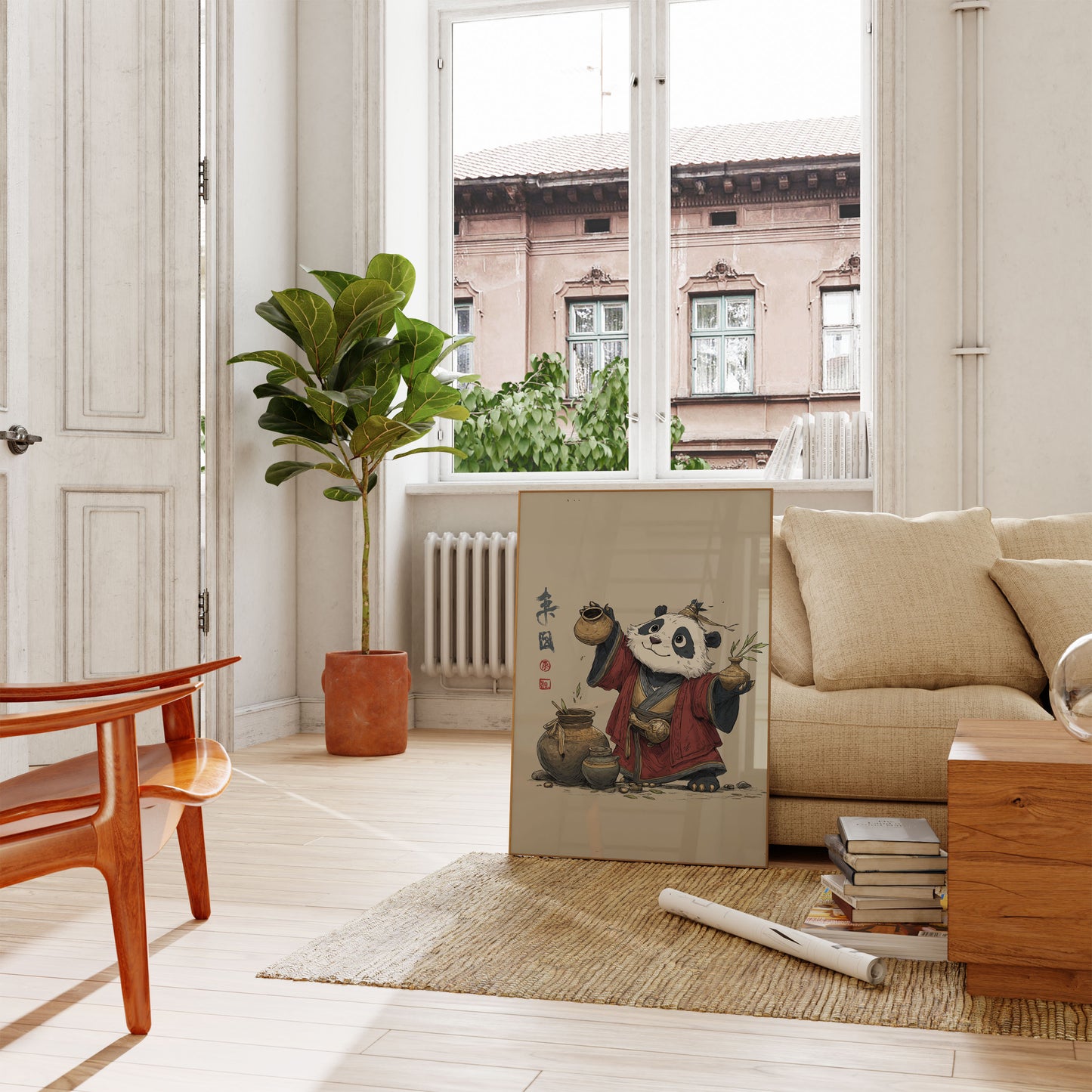 Panda Tea Master Poster