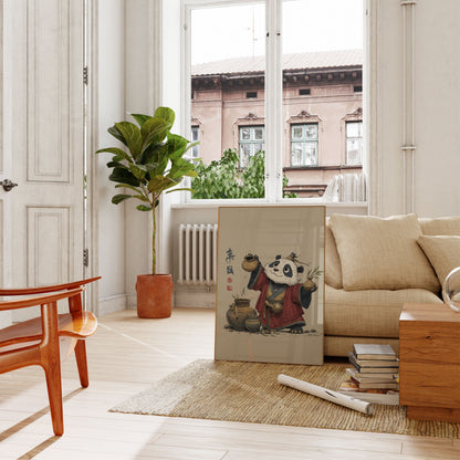 Panda Tea Master Poster