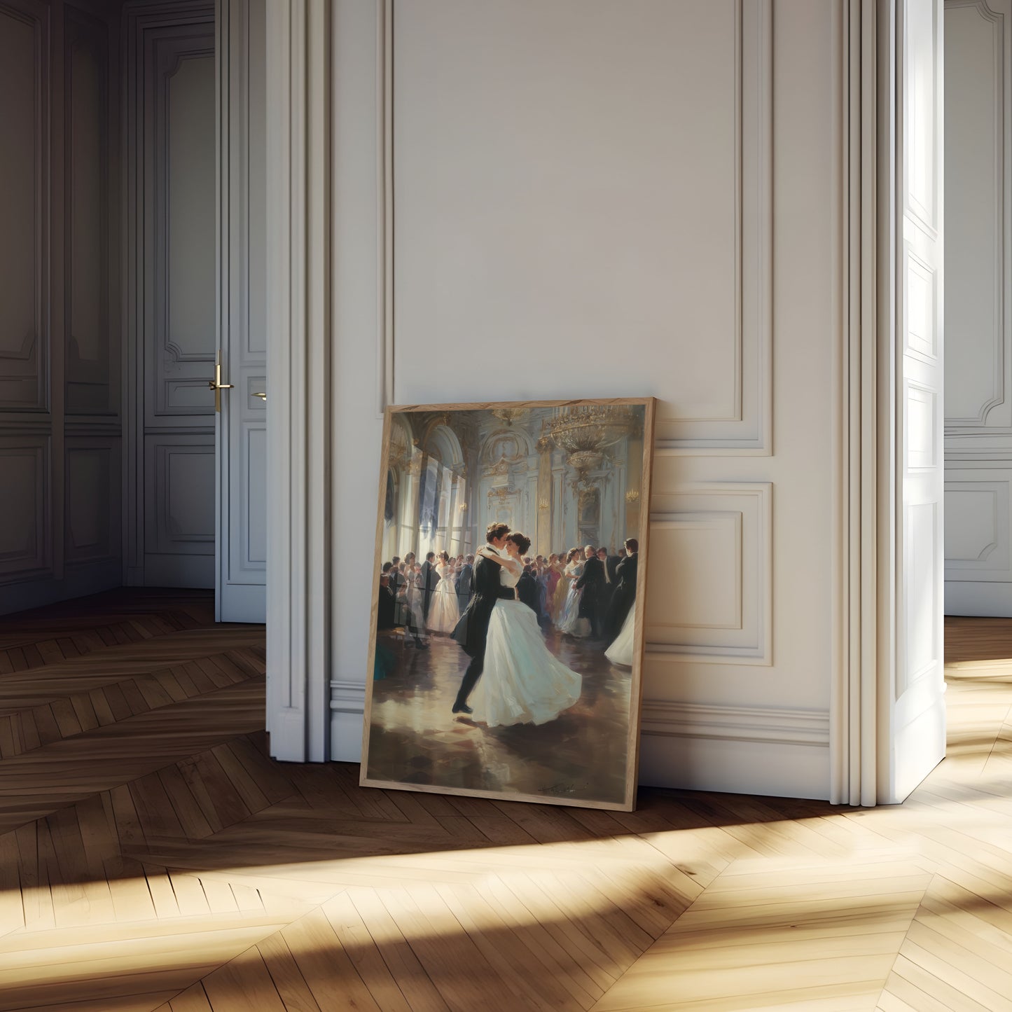 Elegant Ballroom Dans Poster