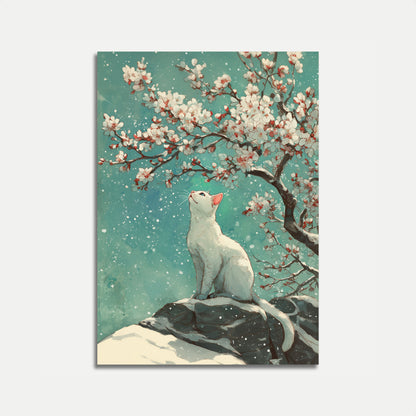 Pôster de Gato Cerejeira Sereno