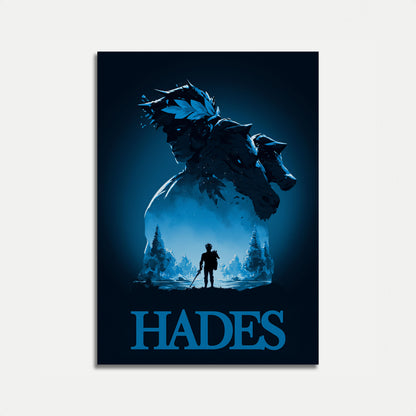 Hades Underworld Warrior Poster