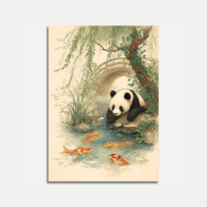 Poster del Panda presso il Ruscello