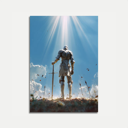 Radiant Knight of Light Poster