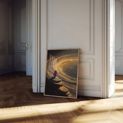 Plakat Kosmicznej Podróży do Złotej Przepaści