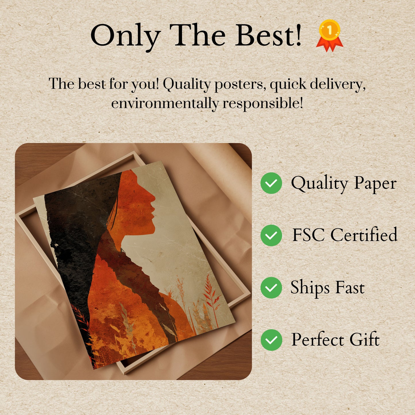 Indigenous Spirit Nature Poster