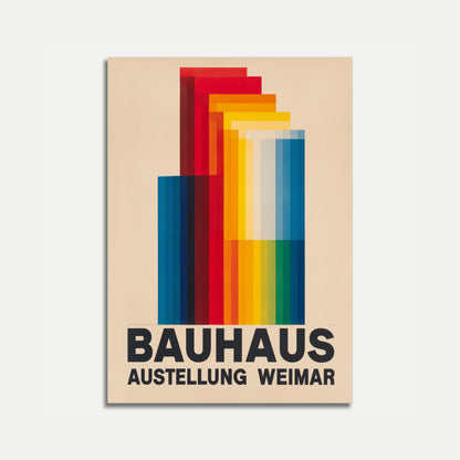 Bauhaus Weimar Exhibition Poster