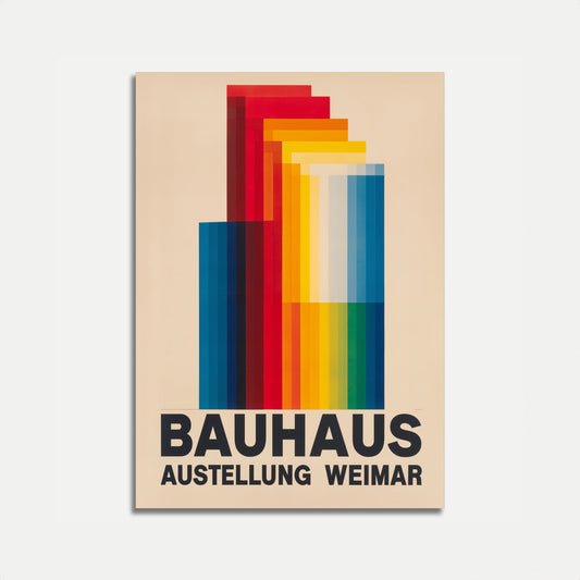 Bauhaus Weimar Exhibition Poster