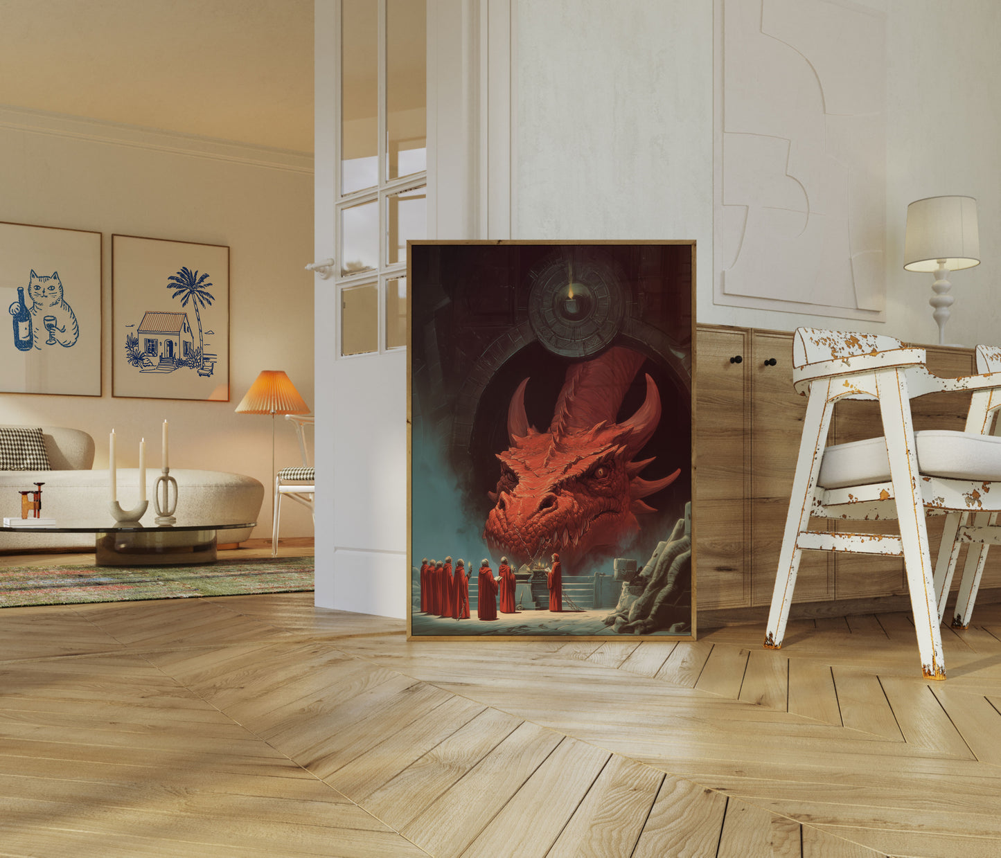 Demon Ritual Fantasy Ceremony Poster