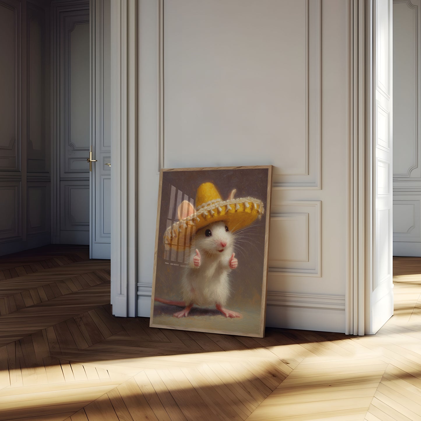 Gnaveren i Sombrero Plakat