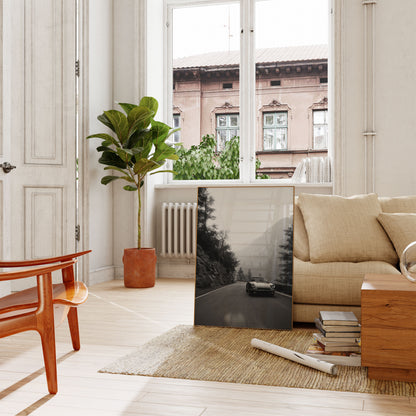 Mountain Road Classic Porsche Poster