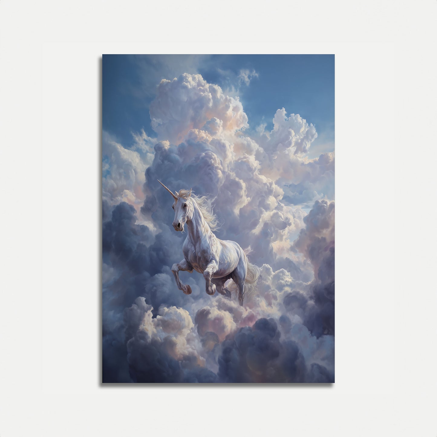 Celestial Unicorn Dreamscape Poster