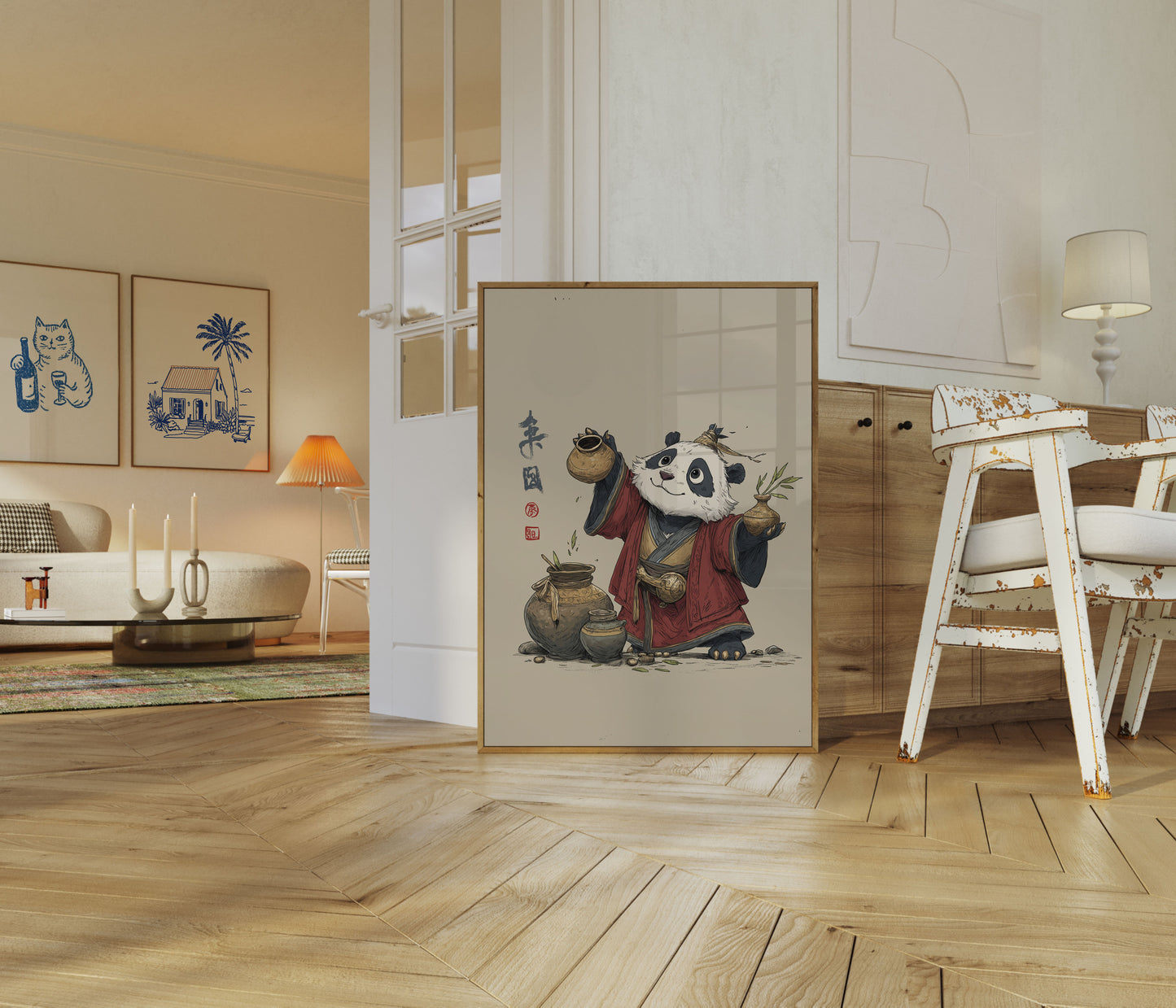 Panda Tea Master Poster