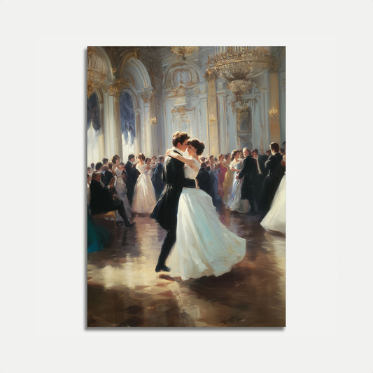 Elegant Ballroom Dance Poster