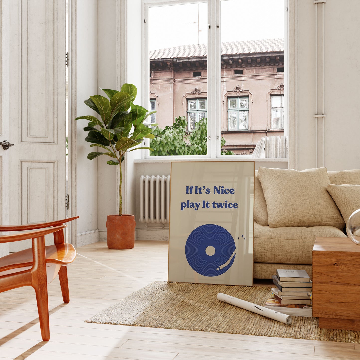 Vintage Vinyl Music Lover Poster