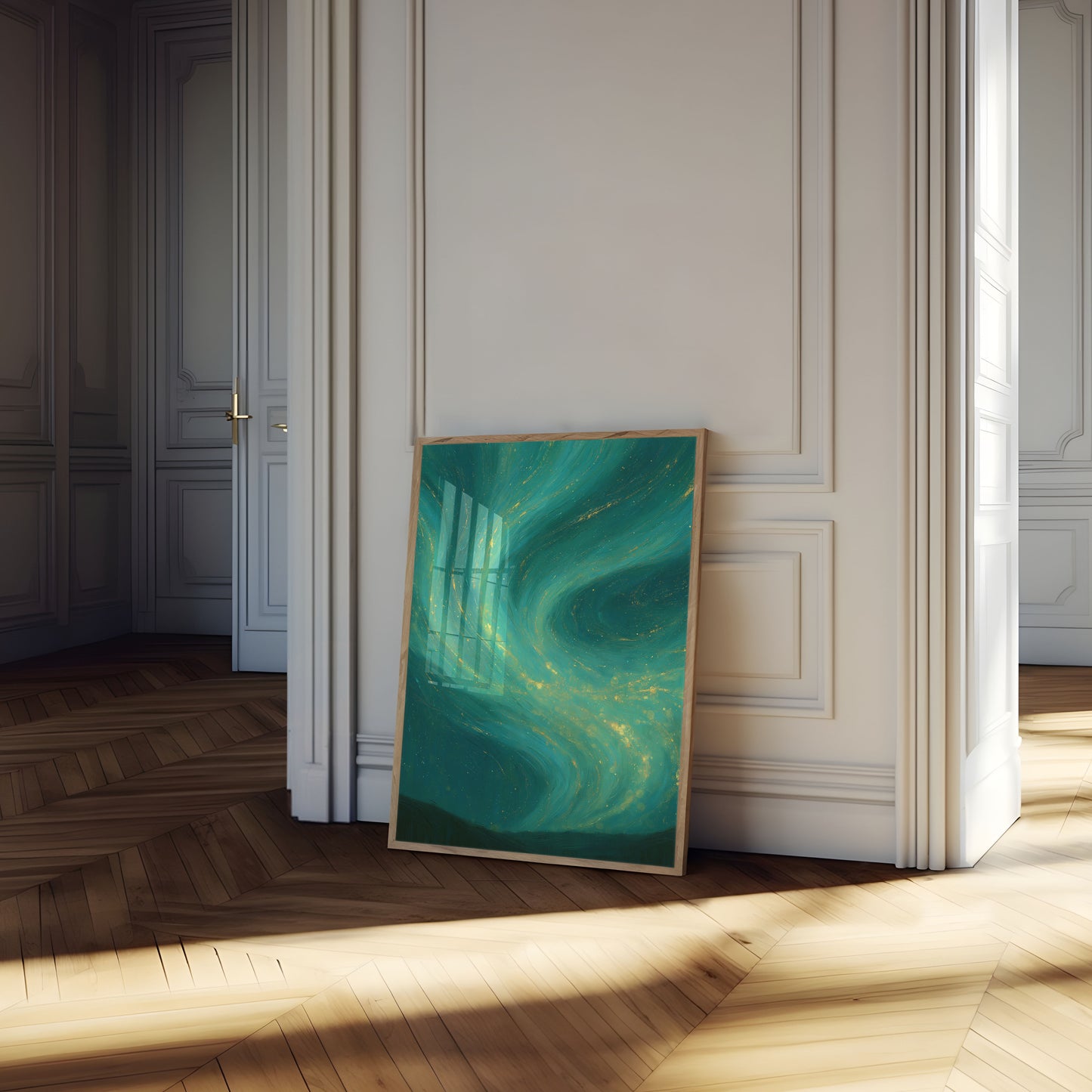 Hemelse Aurora Golf Poster