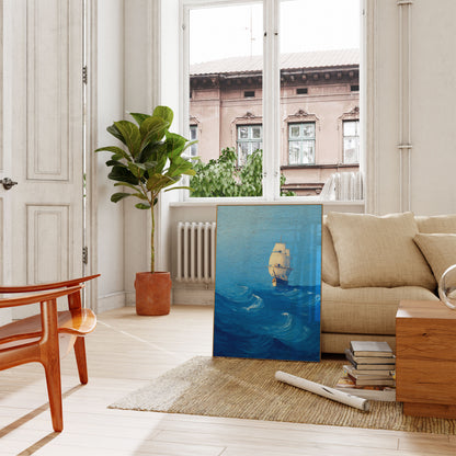 Sailing Seas of Tranquility Poster