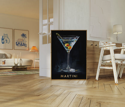 Classic Martini Art Poster
