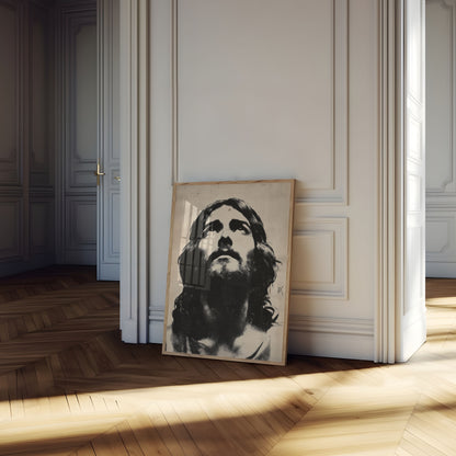 Divine Contemplation Religious Poster