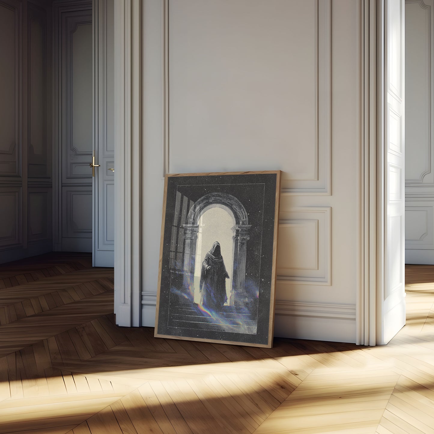 Affiche Figure Mystique dans une Arche