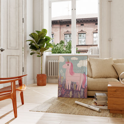 Magical Pink Unicorn Poster