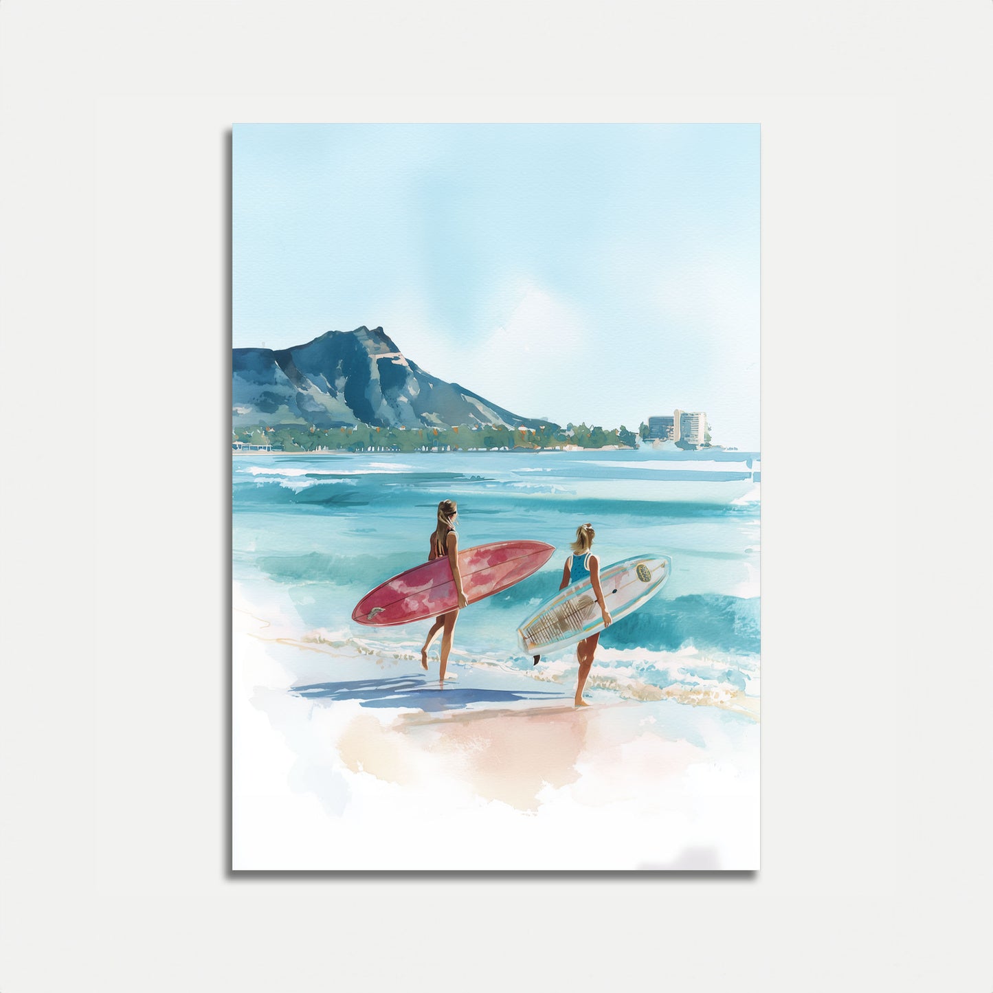 Coastal Surf Adventure Poster