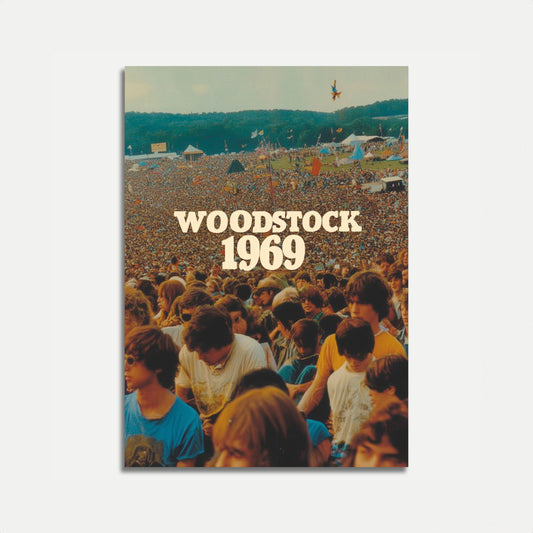 Woodstock 1969 Music Festival Poster